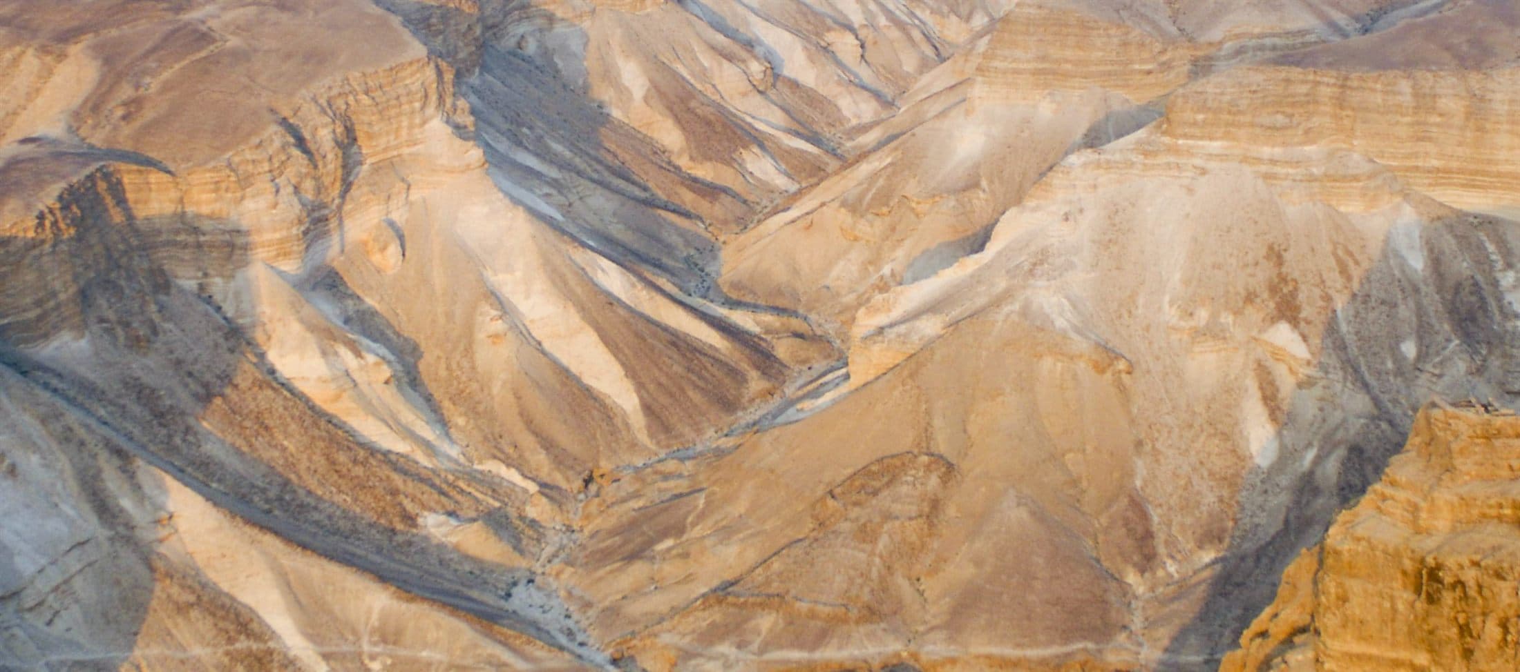The Judean Desert — the wilderness so many of Hebrews 11's names crossed by faith
